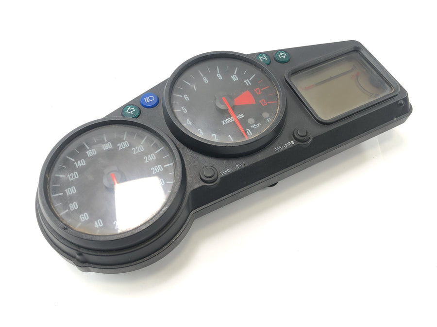 Kawasaki ZX 12 R ZXT20A [2001] - Snelheidsmeter cockpit snelheidsmeter instrumentendisplay