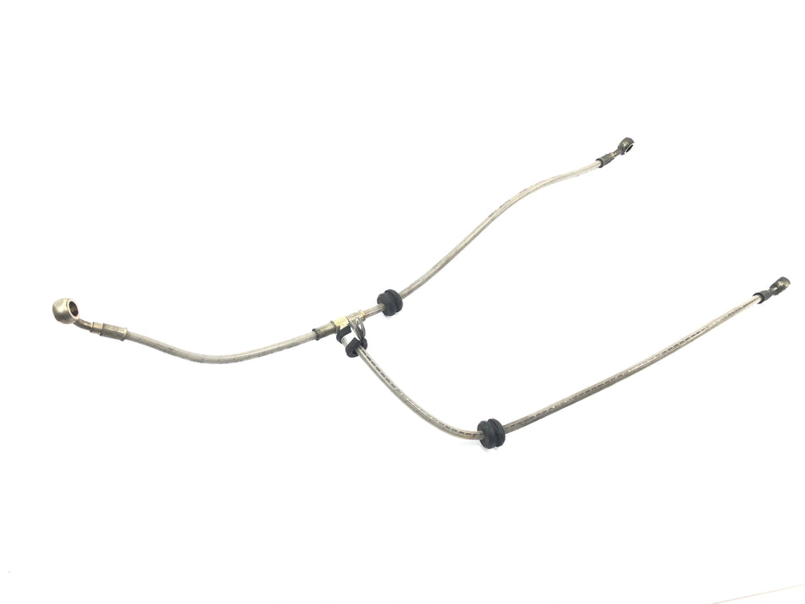 Aprilia RSV 1000 R [2004] - front brake line steel braided brake hose line