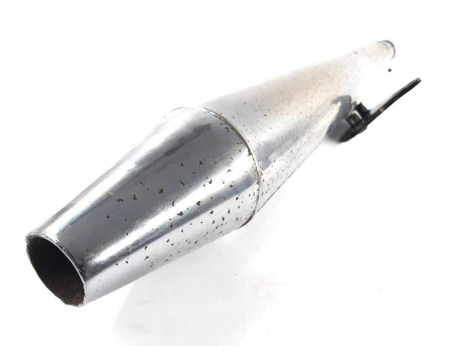 Triumph Bonneville T140V [1976] - Silencer linksuitlaat