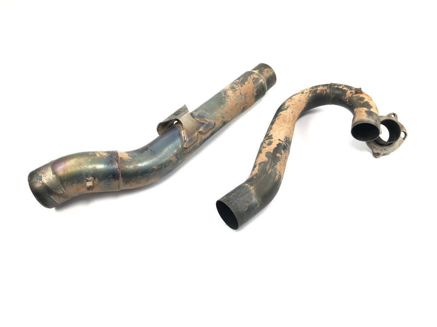 Suzuki RM Z 250 RJ41A [2007] - Krümmer Auspuffkrümmer Abgaskrümmer Auspuffrohr