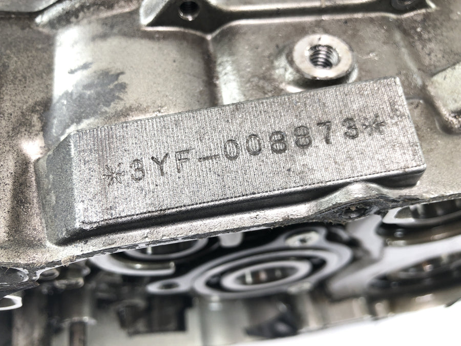 Yamaha XTZ 660 3YF [1992] - Motorgehäuse LeergehäuseMotorblock Kurbelgehäuse Gehäusehälften