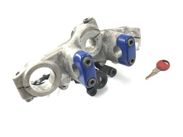 Sachs ZX 125 [1998] - Gabelbrücke oben Gabelklemmung Lenkerhalter mit Zündschloss - 0