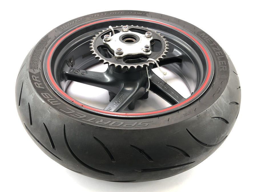 Aprilia SL 1000 Falco PA [2000] - Achterwiel Rad Rim 6.00 x 17 inch banden 180/55 ZR17 Metzeler