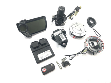 Ducati Multistrada 1200 S Touring [2009] - Slotset contactslot startonderbreker ECU snelheidsmetersensor - 0