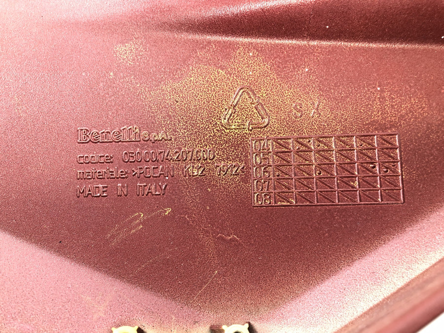 Benelli TNT 1130 [2009] - Achterkuip, voorkuip, kuipdeel links
