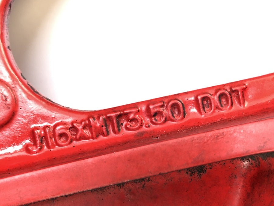 Kawasaki GPZ 1000 RX [1987] - Rear wheel rim 3.50 x 16" red
