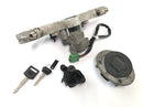 Suzuki GSX-R 1100 W GU75 C [1994] - Lock set fork bridge top tank lock seat lock-3