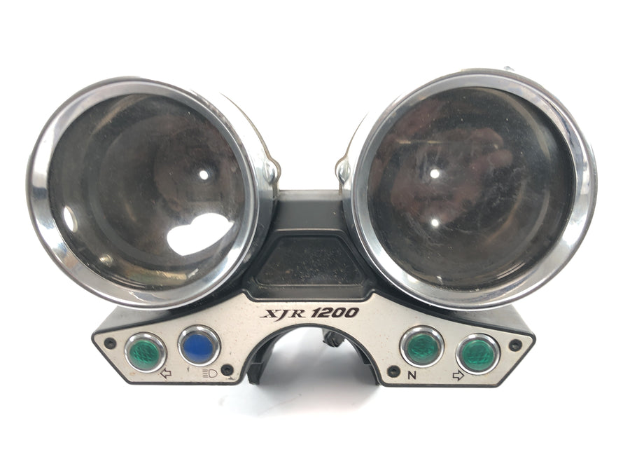 Yamaha XJR 1200 4PU [1996] - Cockpit instrument holder speedometer housing without speedometer and tachometer