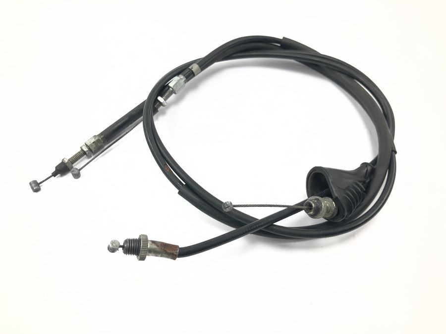 Yamaha XT 500 1U6 [1981] - Throttle cable, double cable, Bowden cable, throttle cable, carburettor cable
