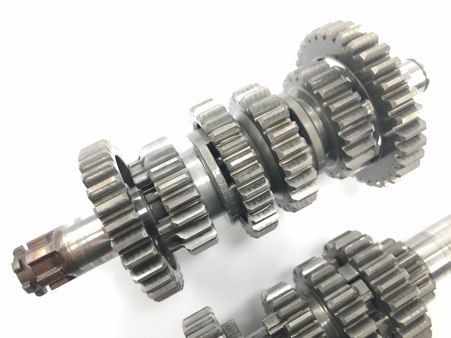 Yamaha WR 125 X DE07 [2010] - Transmission transmission shaft manual transmission gear shaft