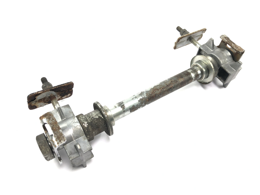 Yamaha WR 125 X DE07 [2010] - Achterwielas wielas kettingspanner