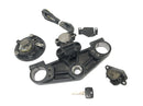 Triumph Daytona 900 T300 [1993] - lock set with fork bridge at the top tank lock seat lock-4