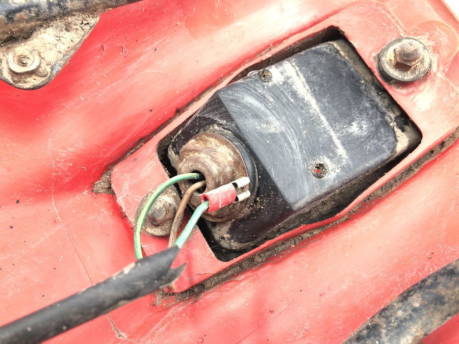 Honda XL 600 RM PD03 [1985] - Achterspatbord spatbord met achterlicht