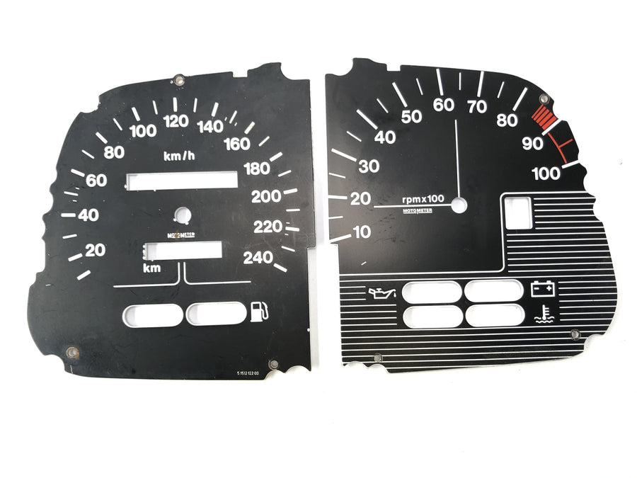 BMW K 1100 RS [1991] - speedometer slices of rotary knife discs are bundle