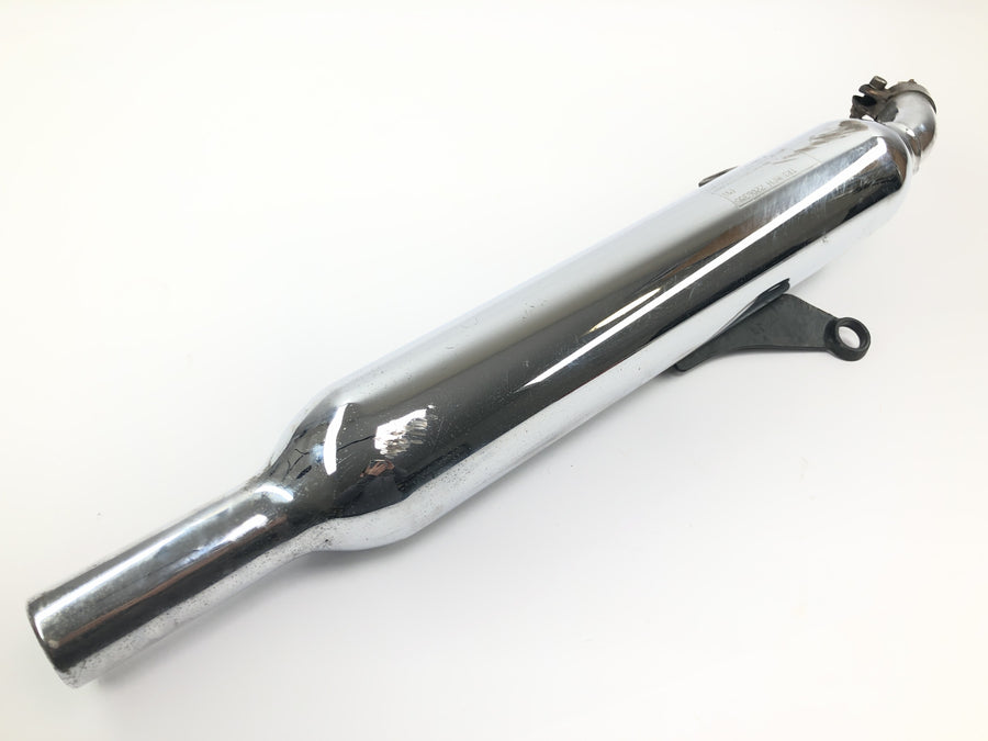Triumph Bonneville T100 986MF [2012] - Demper linker achterdemper uitlaat