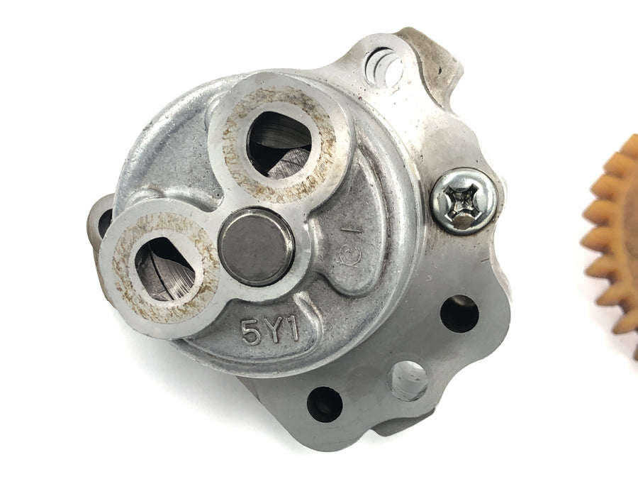Yamaha XTZ 660 3YF [1992] - Oil pump oil feed pump with drive wheel gear