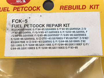Suzuki GSX R 1100 GU74C [1987] - Benzinekraan reparatieset Brandstof Benzinekraan Reparatieset - 0
