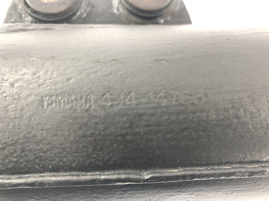 Yamaha DT 175 2K4 [1982] - Uitlaatdemper uitlaatsysteem