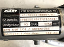 KTM 640 Adventure LC4 [2001] - Rahmen mit Papieren-5