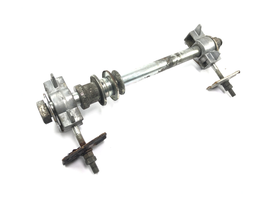 Yamaha WR 125 X DE07 [2010] - Achterwielas wielas kettingspanner