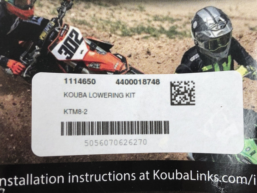 Husqvarna Supermoto 701 [diverse jaren] - Koubalink verlagingsset 38,1 mm zwart KTM zo goed als nieuw