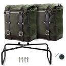 BMW R nineT 1200 Racer [2017-2020] - Zwei 22-30-Liter-Scram-Seitentaschen aus Segeltuch + doppelter -Rahmen