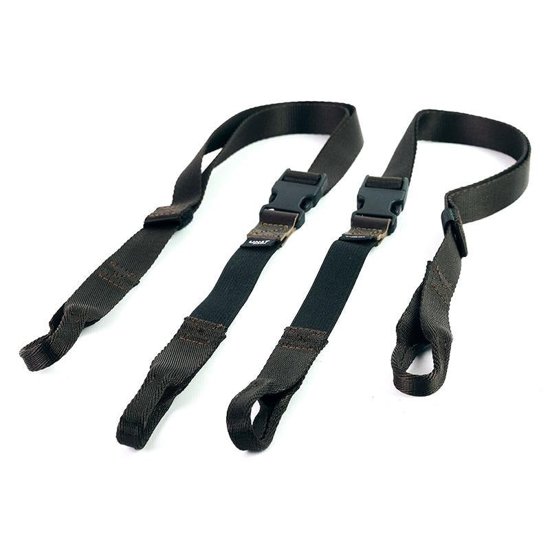 BMW R nineT 1200 Pure [2017-2023] - Zwei Riemen mit Lederabschlüssen