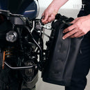 BMW R nineT 1200 Racer [2017-2020] - Zwei Khali-Seitentaschen aus TPU 35L - 45L + Paar Aluminiumplatten