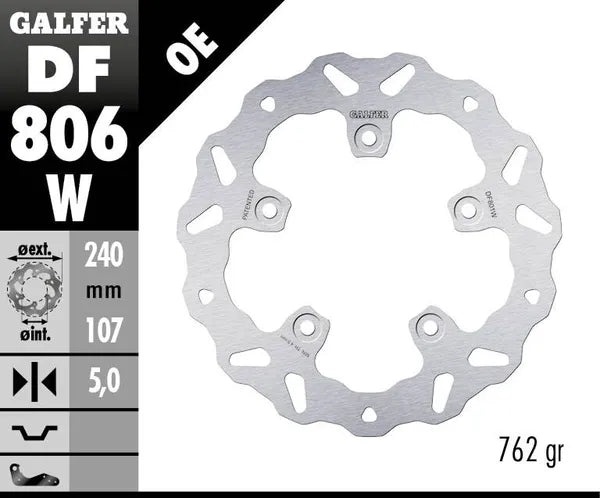 Ktm Duke 890 [2021-2022] - Wave® brake disc - picture 4