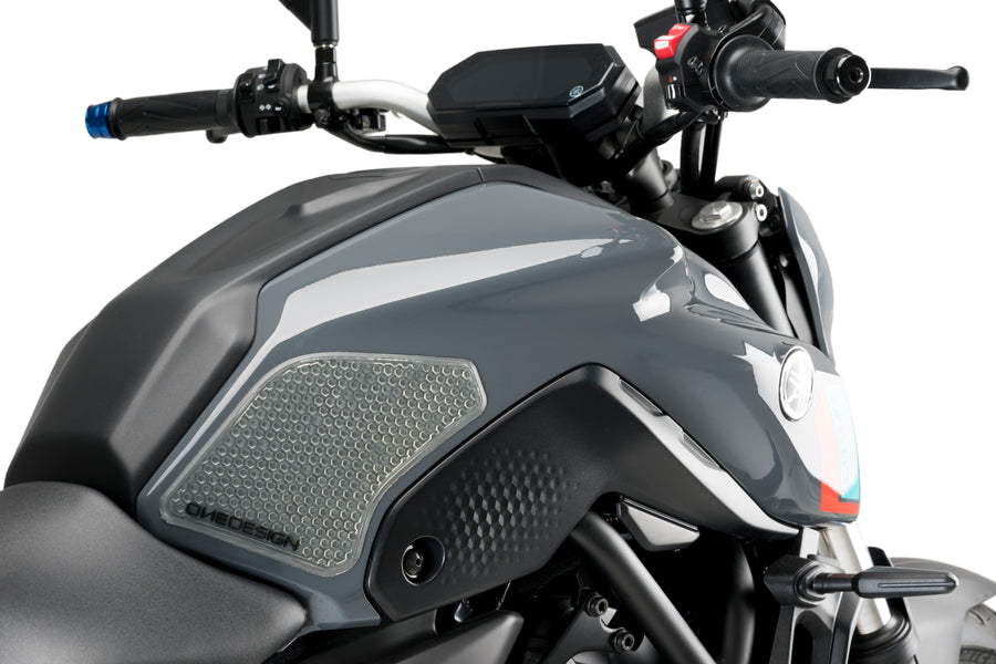 YAMAHA MT-07 [2023] – Seitliche Tankprotektor – Transparent