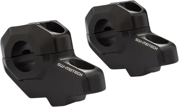 Suzuki DR 650 S [2020-2026] - Lenkerverlegung für Ø 22 mm, 30/21 mm, schwarz – Bild 1