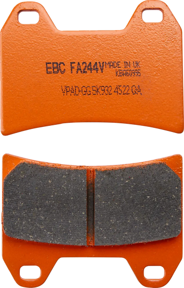 MOTO GUZZI V7 III 750 STONE ABS Night Pack [EBC] – Halbgesinterte „V“-Bremsbeläge vorne