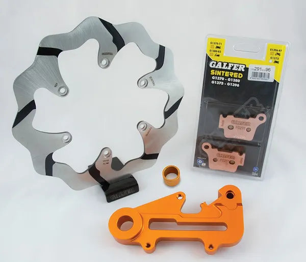 KTM XC-W 530 Sixdays [2010-2011] - Oversize Wave rear brake disc kit – picture 2