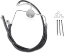 harley davidson flhr [DRAG SPECIALTIES] – Verlängertes schwarzes Vinyl-Bremsleitungs-Kit-2