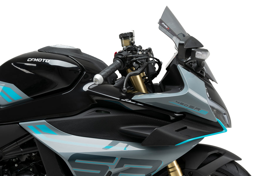 CFMOTO 450 SR [2025] – Z-Racing scherm – Zwart