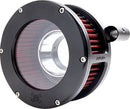 Harley-Davidson FLSTSE2 1800 Softail Convertible CVO [2011] - BA Luftfilterkit – Oberfläche: Schwarz, Rot, Klar – Bild 1