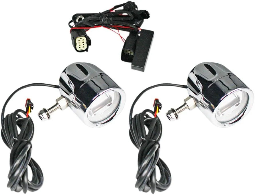 harley davidson flhxse [CUSTOM DYNAMICS] – ProBEAM® LED Halo Nebelscheinwerfer