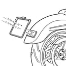 harley davidson flfb [HEINZ BIKES] – Distanzwürfel für Kennzeichenmontage-2