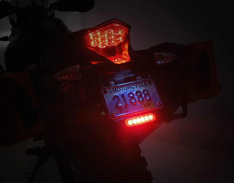 honda africa twin 750 [DENALI] – B6 LED brake light kit with license plate holder