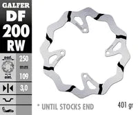 Kawasaki Klx 450 R [2012-2013, 2017-2018, 2019-2024] - BRAKE DISC FIXED WAVE GROOVED OVERSIZE – Picture 6