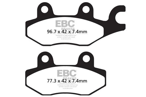 aprilia rs 660 [EBC] – FA-HH Serie Sintermetall-Bremsbeläge