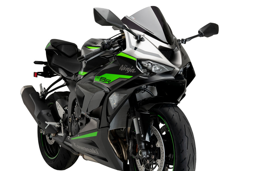 KAWASAKI ZX-6R NINJA [2025] – Race zijspoiler – Zwart