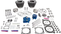 Harley-Davidson FXBB 1923 Softail Street Bob Solo 117 [2026] - 132" Power Package Motorleistungs-Kit – Oberfläche: Schwarz, Hervorgehobene Lamellen – Bild 5