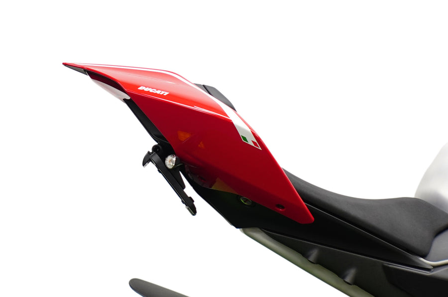 Ducati Panigale V4 R [2019–2020] - Evotech Dynamic Kennzeichenhalter mit Blinkern