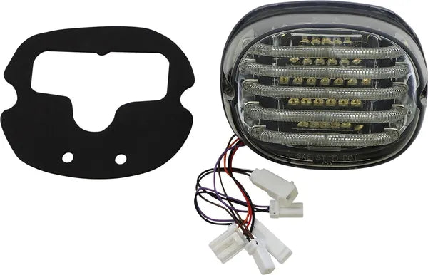 Harley Davidson FXS [CUSTOM DYNAMICS] – ProBEAM® Integrierte flache LED-Rückleuchten mit Zusatz-Blinkern