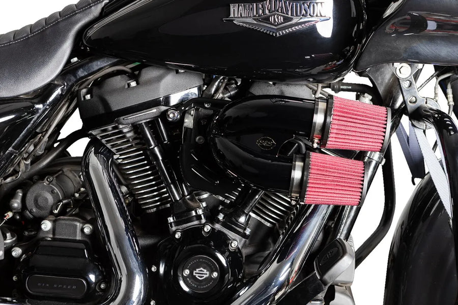 Harley-Davidson FXBR 1923 Softail Breakout 117 [2025] - Tuned Induction Luftfilterkit – Oberfläche: Schwarz – Bild 3