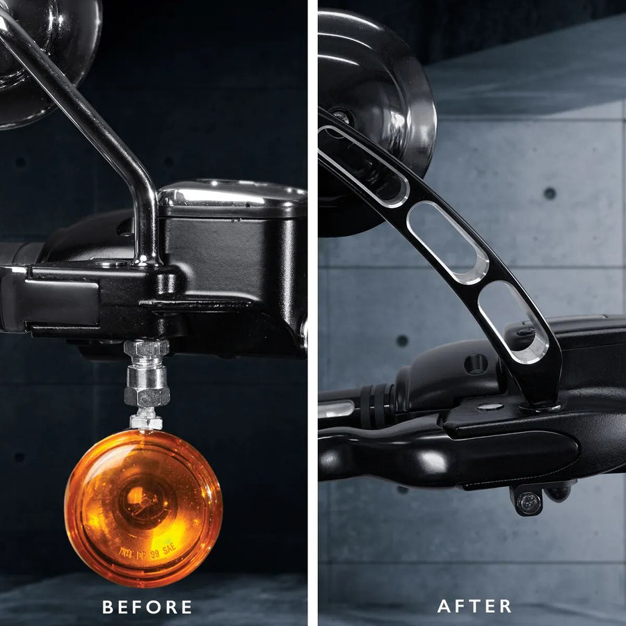 harley-davidson street bob [HEINZ BIKES] – NANO Series handlebar indicators
