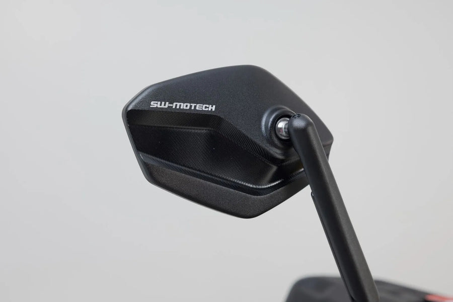 ducati monster 821 [SW-MOTECH] – sports mirror set, long mirror arm
