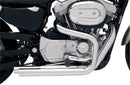 harley-davidson street [BASSANI XHAUST] - Pro-Street Systems verchroomde hittebescherming-2