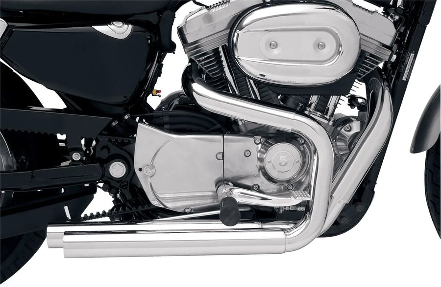 harley-davidson street [BASSANI XHAUST] - Pro-Street Systems verchroomde hittebescherming
